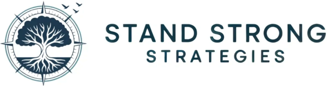 Stand Strong Strategies logo design